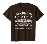Funny Pop Pop Dad Shirt Valentine Fathers Day Christmas Gift T-Shirt