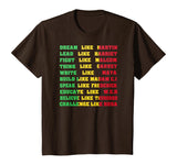 Black History T shirt - Black Inspirational Power Quotes Tee T-Shirt