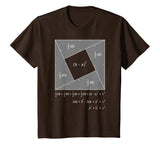 Pythagorean Theorem Algebraic Proof Math T-Shirt