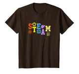 STEAM Science Tech Engineering Art Design Math Cool T-Shirt