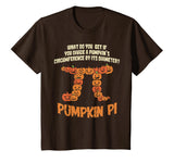 Pumpkin Pie Math Shirt Funny Halloween Circumference Pi Day