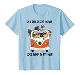 On a dark desert highway, cool wind in my hair pug cute tee