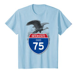 Ohio OH I-75 Highway Interstate Shield TShirt Tee