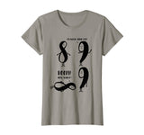 9 is bigger than 8 but not INFINITY Funny Math Shirt Funny T