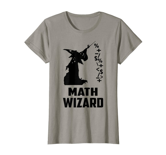 Math Wizard T-Shirt -  Funny Math Shirt For Math Lovers