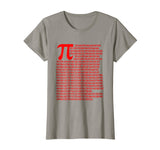 Pi Digits Science Geek Funny Nerd Math Symbol Lover T-Shirt
