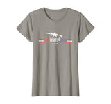 Red White And Pew Funny Gift Guns T-Shirt