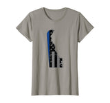 Delaware State Police Shirt Thin Blue Line Flag Shirt