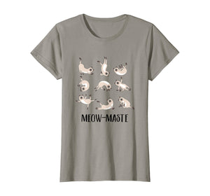 Cat Yoga Shirt -- Funny Cat Lover Yoga Poses T Shirt