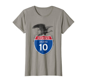 Arizona AZ I-10 Highway Interstate Shield TShirt Tee