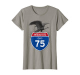 Ohio OH I-75 Highway Interstate Shield TShirt Tee