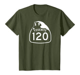 California Highway Shields: 120 Yosemite
