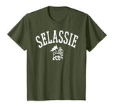Black History King Selassie Lion Shirt