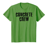 CONCRETE CREW Shirt Funny Highway Road Building Gift Idea