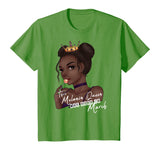 This Melanin Queen Was Born In March Birthday Black History T-Shirt
