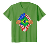 Brazilian Blood Inside Me T-Shirt | Brazil Flag Gift