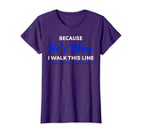 Proud Police Wife Shirt Cop Officer Law Enforcer Gift Women T-Shirt