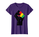 Black Pride Fist Civil Rights Black History Month T-Shirt