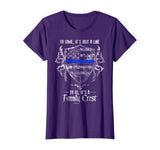 Thin Blue Line - Family Crest T-Shirt