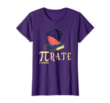Pi Rate Pirate Math Teacher Funny Math Nerd Gift Men Women T-Shirt