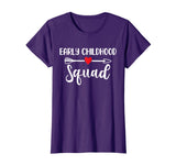 Early Childhood Squad T Shirt for Preschool Math Teachers