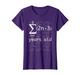 Funny Math Geek 16th Birthday, 16 Years Old Shirt Boys Girls