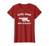 Civil War It Was A Blast Funny History Teacher T-Shirt