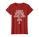 Black History Knowledge Roots Garvey Shirt