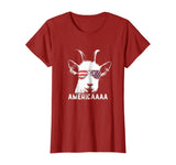 Patriotic Goat 4th of July T shirt Boys Funny Goat Americaaa