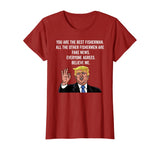 Trump Fisherman Funny Fisher Hook Gifts Shirt