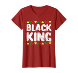 Black King T Shirt History Month African American Pride Gift
