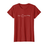 Fourier Transform Simple Cute Science and Math Shirts