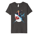 Donald Trump Shark Shirt 4th of July USA America Gift