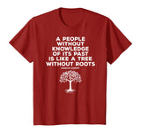Black History Knowledge Roots Garvey Shirt