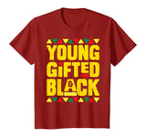Young Gifted And Black T Shirt History Month African Dashiki