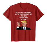 Trump Fisherman Funny Fisher Hook Gifts Shirt