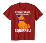 Disney Up My Name is Dug Squirrel Graphic T-Shirt T-Shirt