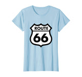 Route 66 tshirt White Highway Sign Shirt