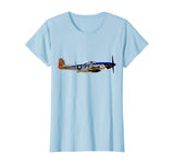 P-51 Mustang WWII Fighter Plane US Military Aviation History T-Shirt
