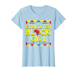 Black History Shirt Educated Black Girl African Colors Gift