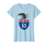 Arizona AZ I-10 Highway Interstate Shield TShirt Tee