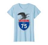 Ohio OH I-75 Highway Interstate Shield TShirt Tee