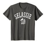 Black History King Selassie Lion Shirt