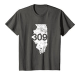 Peoria Pekin Area Code 309 Shirt, Illinois Souvenir Gift