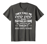 Funny Pop Pop Dad Shirt Valentine Fathers Day Christmas Gift T-Shirt