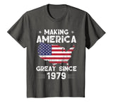Vintage 40th Birthday Gift Making America Great Since 1979