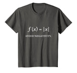 Avoid Negativity - Funny Math T-shirt Nerd Science Gift idea