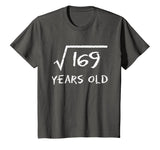 Square Root of 169 13th Birthday 13 Years Old Gift Math T-Shirt