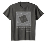 Pythagorean Theorem Algebraic Proof Math T-Shirt