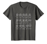 Algebra Dance Funny Graph Figures Math Equation T-shirt